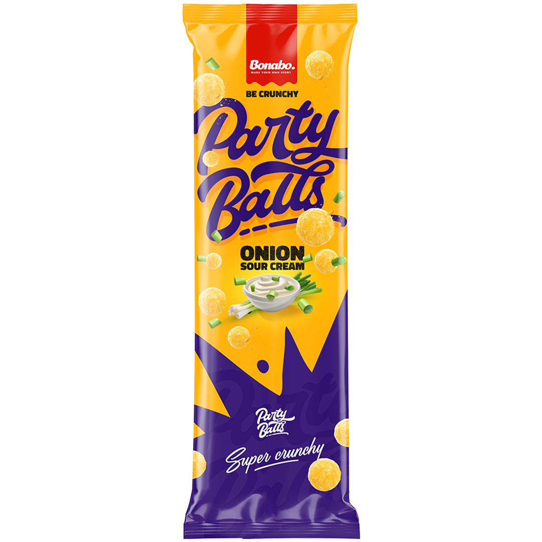 Party Balls Hagymás Tejfölös 300g